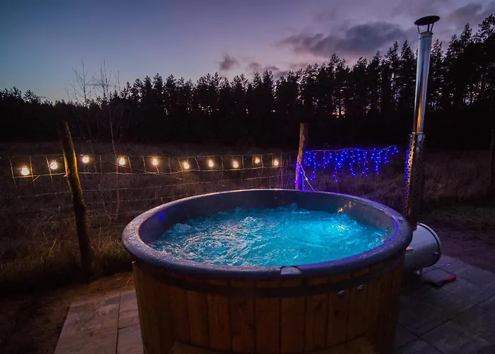 Dom Z Bala Sosnowy Holiday home Mragowo